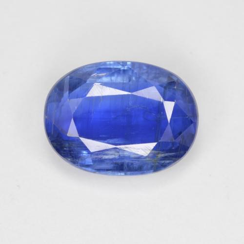 Темно-синий Кианит Камень - 3.3ct Фасетный Овал (ID: 574594)