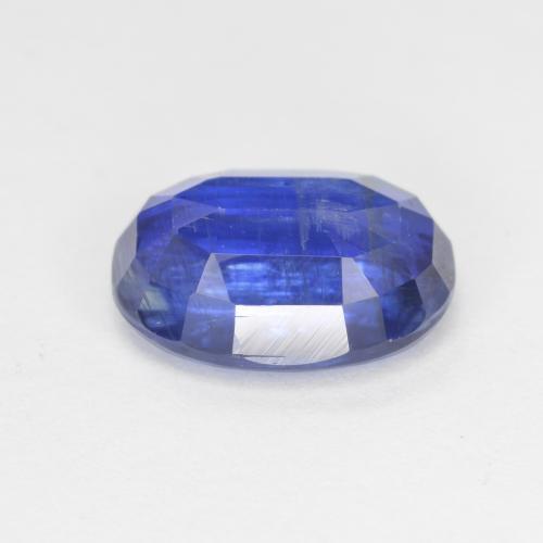 Kyanite Gemstone in 10.2 x 7.6 mm Size for Sale, Kyanite Stone in Deep Blue Color
