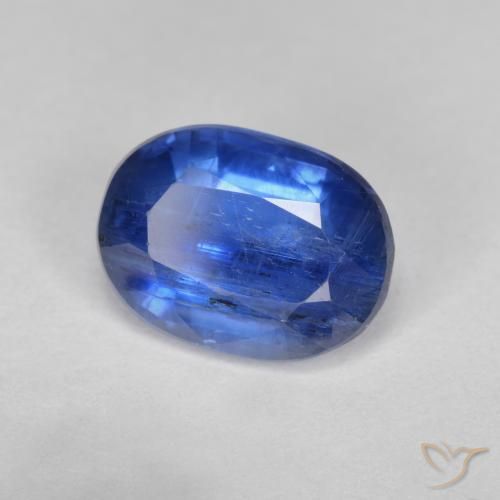 2.78 ct Blue Kyanite Stone, Natural Kyanite in Oval Facet Shape for Sale