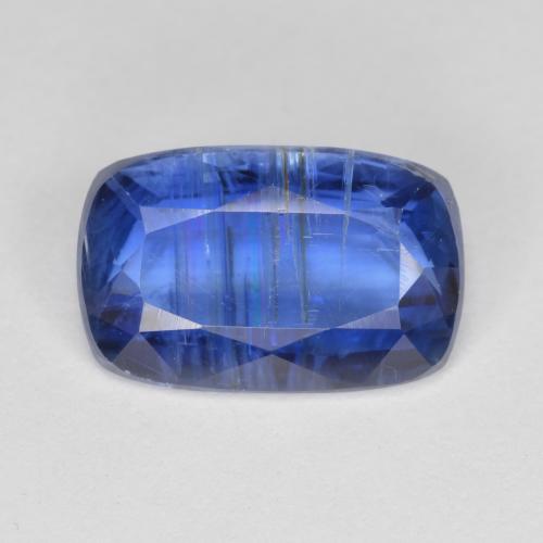 Azul marino Cianita Gema - 3.8ct Corte en Forma Cojín (ID: 574647)