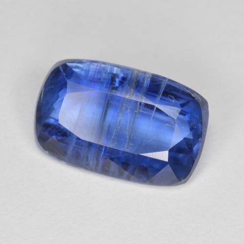 3.76 ct Blue Kyanite Stone, Natural Kyanite in Cushion-Cut Shape for Sale