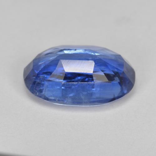 Kyanite Gemstone in 11.6 x 7.7 mm Size for Sale, Kyanite Stone in Deep Blue Color