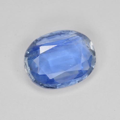 2.71 ct Blue Kyanite Stone, Natural Kyanite in Oval Facet Shape for Sale