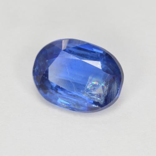 2.24 ct Blue Kyanite Stone, Natural Kyanite in Oval Facet Shape for Sale
