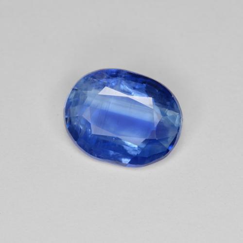 2.93 ct Blue Kyanite Stone, Natural Kyanite in Oval Facet Shape for Sale