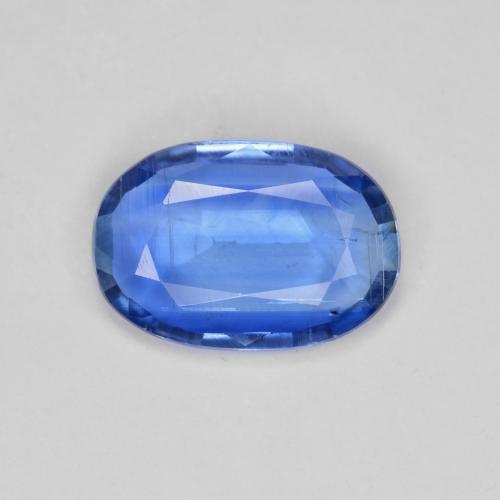 Темно-синий Кианит Камень - 3ct Фасетный Овал (ID: 574874)