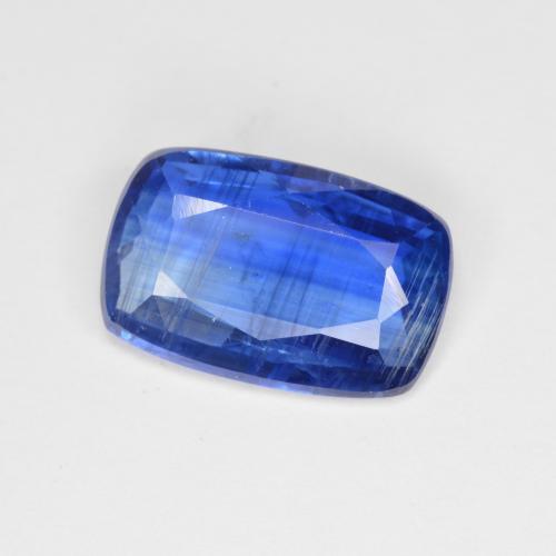 Azul oscuro Cianita Gema - 3.8ct Corte en Forma Cojín (ID: 574877)