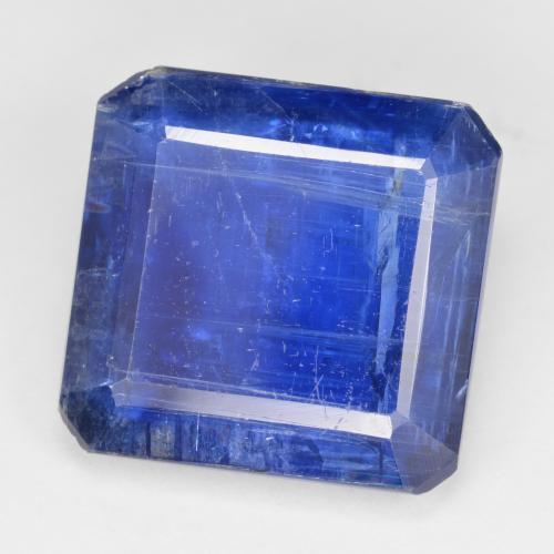 10.42 ct Blue Kyanite Stone, Natural Kyanite in Octagon Step Cut Shape for Sale