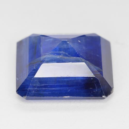 Kyanite Gemstone in 13.3 x 13.7 mm Size for Sale, Kyanite Stone in Dark Blue Color