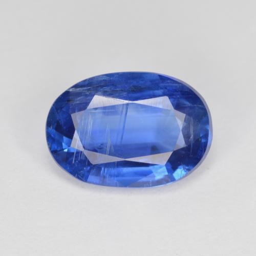 Cianita Forma ovalada de 3,35 ct de Nepal, Dimensión 11,6 x 8,6mm, Claridad vs-si, Piedra preciosa natural No tratado, 1 pieza de Cianita en color Azul oscuro, Dureza Mohs de 6 - 7, Photo A