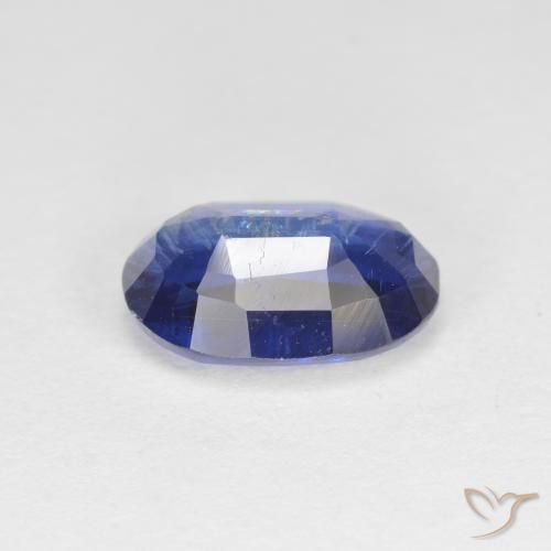 Kyanite Gemstone in 10 x 7 mm (calibrated) Size for Sale, Kyanite Stone in Deep Blue Color