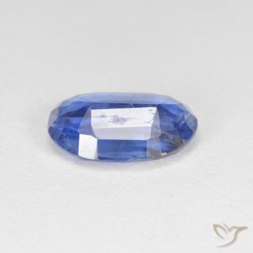 Kyanite Gemstone in 10 x 7 mm (calibrated) Size for Sale, Kyanite Stone in Deep Blue Color