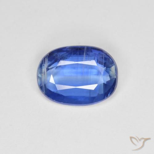 2.25ct Natural Navy Blue Kyanite, Oval, SI
