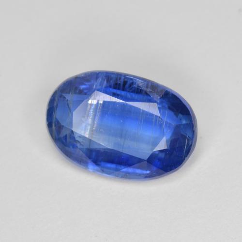 3.11 ct Blue Kyanite Stone, Natural Kyanite in Oval Facet Shape for Sale