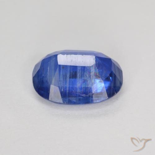 Kyanite Gemstone in 10.1 x 7.5 mm Size for Sale, Kyanite Stone in Deep Blue Color