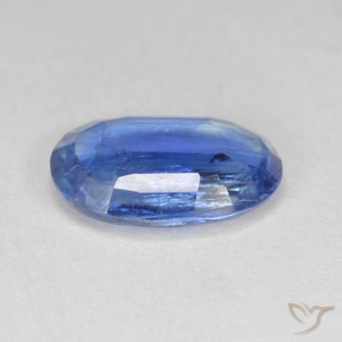 Kyanite Gemstone in 12 x 8 mm (calibrated) Size for Sale, Kyanite Stone in Medium Dark Blue Color