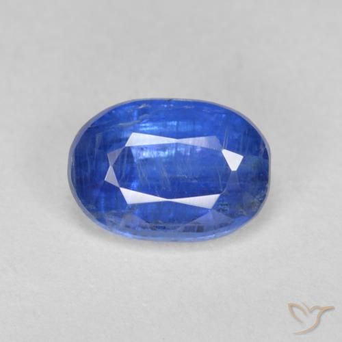 2.73ct Natural Egyptian Blue Kyanite, Oval, SI-I1