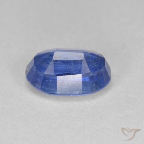 Kyanite Gemstone in 9.3 x 6.6 mm Size for Sale, Kyanite Stone in Egyptian Blue Color