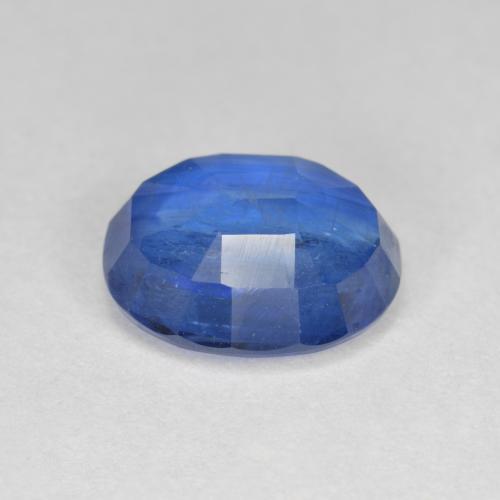 Kyanite Gemstone in 10.3 x 8.4 mm Size for Sale, Kyanite Stone in Egyptian Blue Color