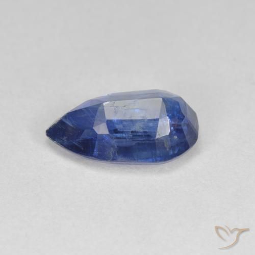Kyanite Gemstone in 10.6 x 6.7 mm Size for Sale, Kyanite Stone in Deep Blue Color