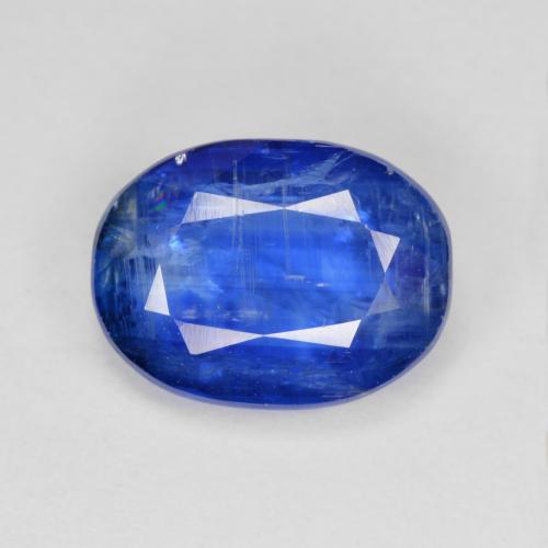 Egyptian Blue Кианит Камень - 5ct Фасетный Овал (ID: 581324)