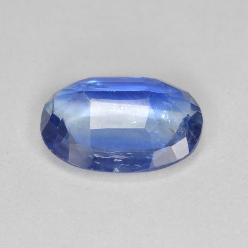 Kyanite Gemstone in 12.5 x 8.8 mm Size for Sale, Kyanite Stone in Medium Navy Blue Color