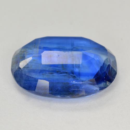 Kyanite Gemstone in 14.8 x 11.7 mm Size for Sale, Kyanite Stone in Deep Azure Blue Color