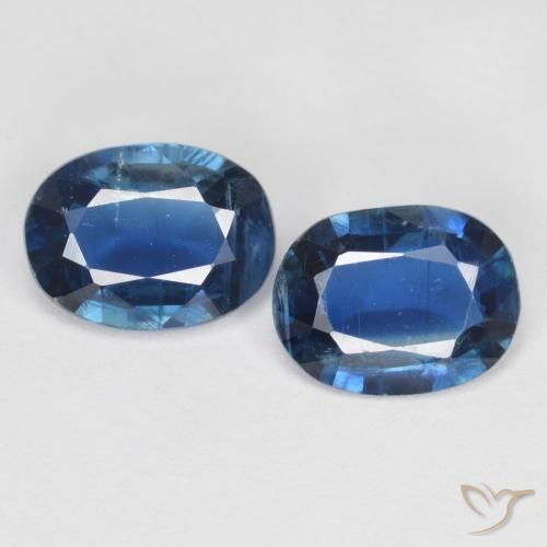 2.66 ct Blue Kyanite, 8.2 x 6.1 mm Oval Cut From Nepal, Photo A
