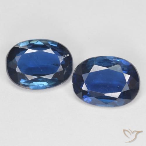 2.68 ct Blue Kyanite, 8.1 x 6.1 mm Oval Cut From Nepal, Photo A
