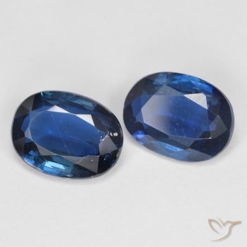 2.68 ctw Blue Kyanite Stones, Natural Kyanite in Oval Facet Shape for Sale
