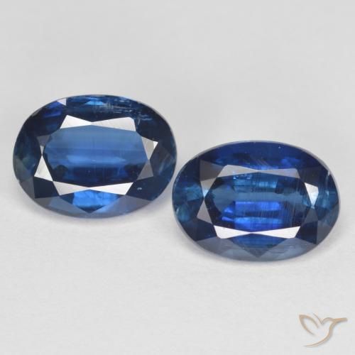 3.11 ct Blue Kyanite, 8.1 x 6.1 mm Oval Cut From Nepal, Photo A
