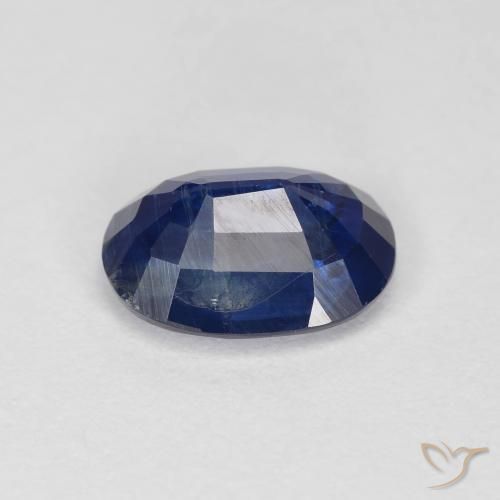 Kyanite Gemstone in 8 x 6 mm (calibrated) Size for Sale, Kyanite Stone in Navy Blue Color