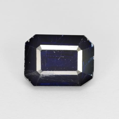2.08 ct Blue Kyanite Stone, Natural Kyanite in Octagon Step Cut Shape for Sale