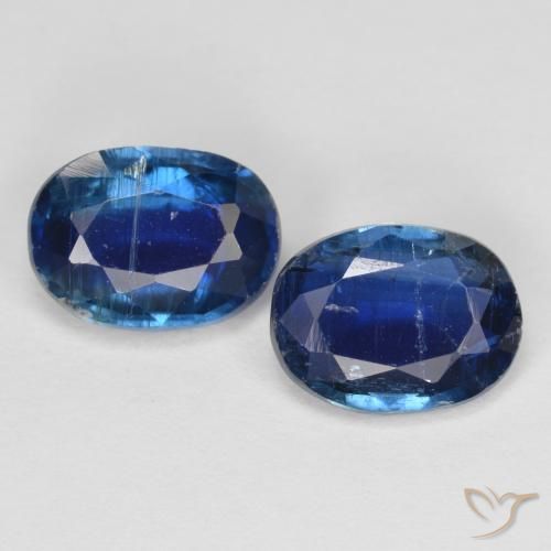 2.73 ct Blue Kyanite, 8 x 5.8 mm Oval Cut From Nepal, Photo A