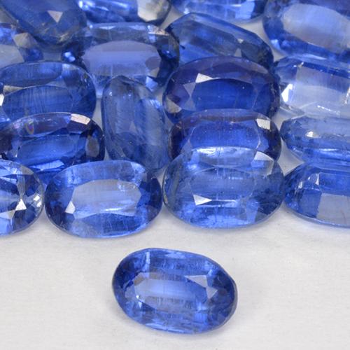 0.69 ct Blue Kyanite Stone, Natural Kyanite in Oval Facet Shape for Sale