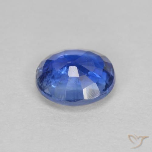 Kyanite Gemstone in 6 mm (calibrated) Size for Sale, Kyanite Stone in Deep Blue Color