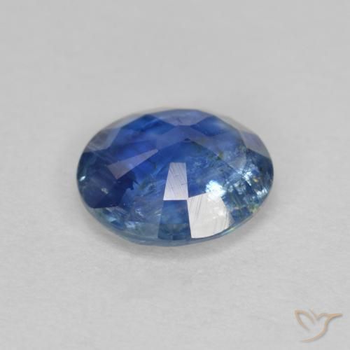 Kyanite Gemstone in 7 mm (calibrated) Size for Sale, Kyanite Stone in Dark Blue Color