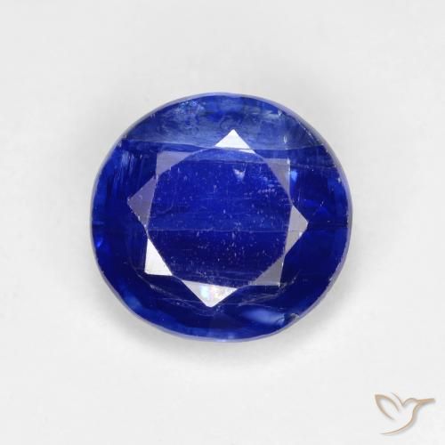 2.9 ct Blue Kyanite, 9.1 x 8.7 mm Oval Cut From Nepal, Photo A