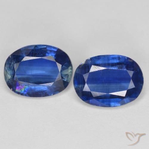 2.92ctw Natural Navy Blue Kyanite, Oval, SI