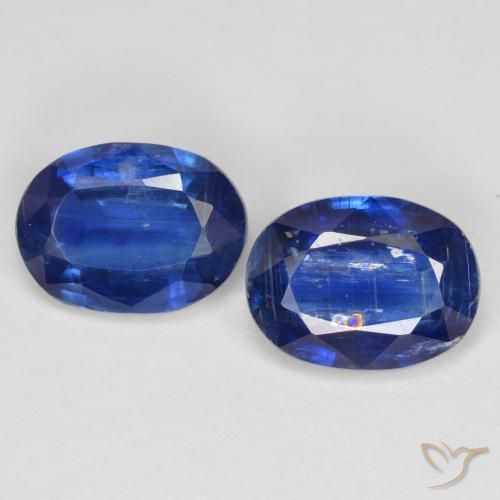 2.85ctw Natural Deep Blue Kyanite, Oval, SI