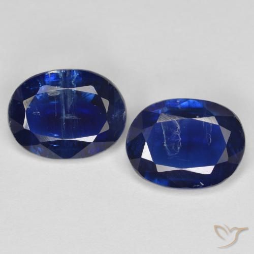 2.85 ct Blue Kyanite, 8.2 x 6.2 mm Oval Cut From Nepal, Photo A
