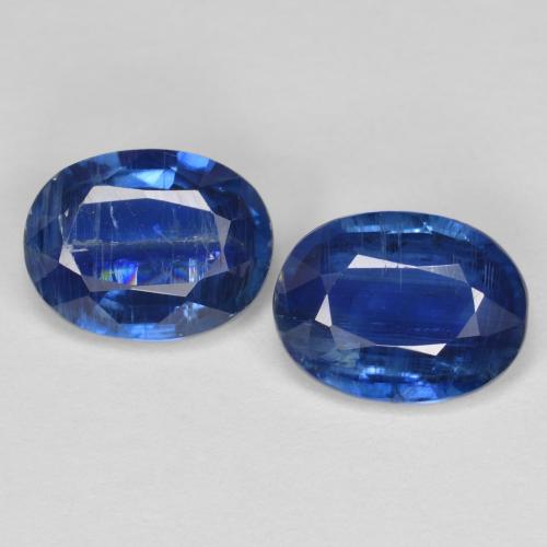 2.91 ct Blue Kyanite, 8 x 6.2 mm Oval Cut From Nepal, Photo A
