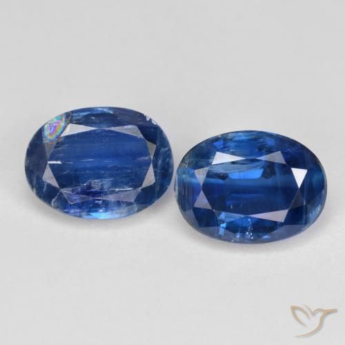 3.43 ct Blue Kyanite, 8.2 x 6.1 mm Oval Cut From Nepal, Photo A