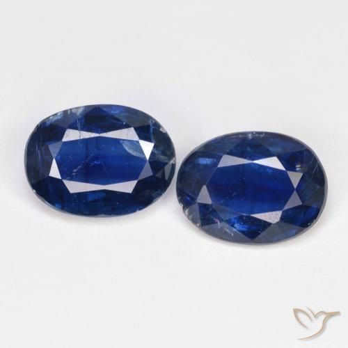 2.91ctw Natural Navy Blue Kyanite, Oval, SI