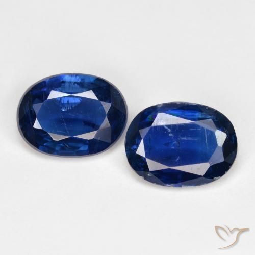 2.65 ct Blue Kyanite, 8.2 x 6.2 mm Oval Cut From Nepal, Photo A