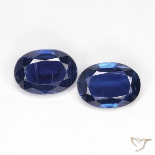 1.86 ct Blue Kyanite, 7.2 x 5.1 mm Oval Cut From Nepal, Photo A