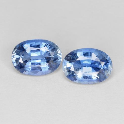 Light Blue Kyanite Gem - 0.9ct Oval Facet (ID: 612326)