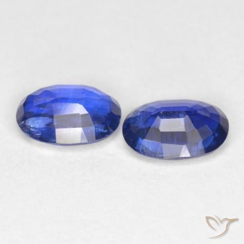 Kyanite Gemstones in 7 x 5 mm (calibrated) Size for Sale, Kyanite Stones in True Blue Color