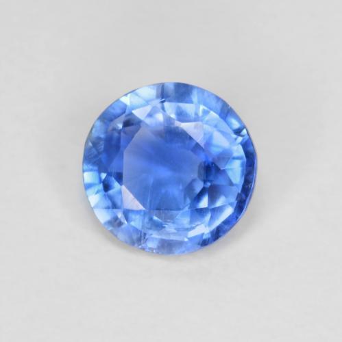0.81 ct Blue Kyanite Stone, Natural Kyanite in Round Facet Shape for Sale
