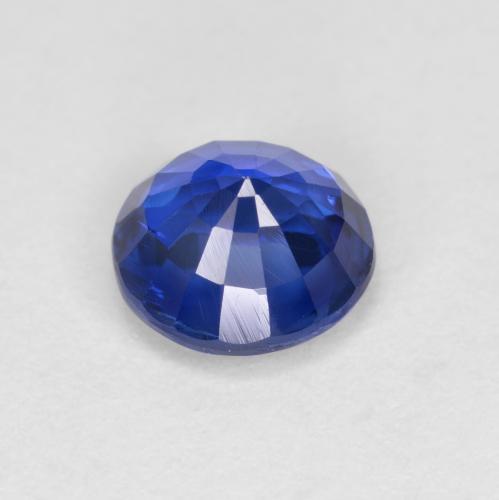 Kyanite Gemstone in 6 mm (calibrated) Size for Sale, Kyanite Stone in Navy Blue Color